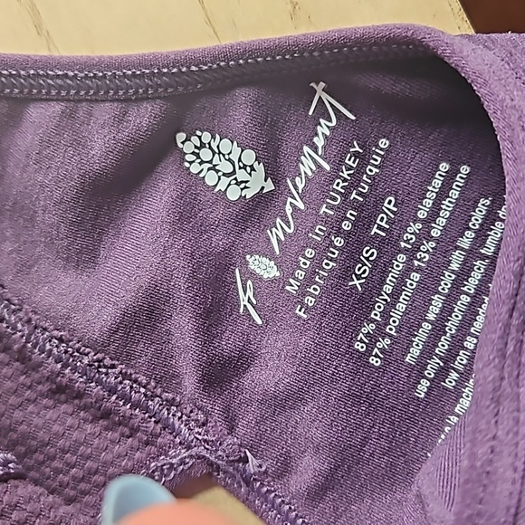 Free People Cut-Out Sports Bra - Picture 3 of 3